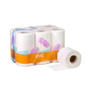 ent0026 papier toilette blanc 2 plis 180 formats pure ouate lot de 96 rouleaux