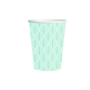 gobelet café carton kraft blanc décor eaf 16oz